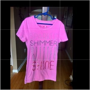 Aeropostale Pink Short Sleeve Shirt
